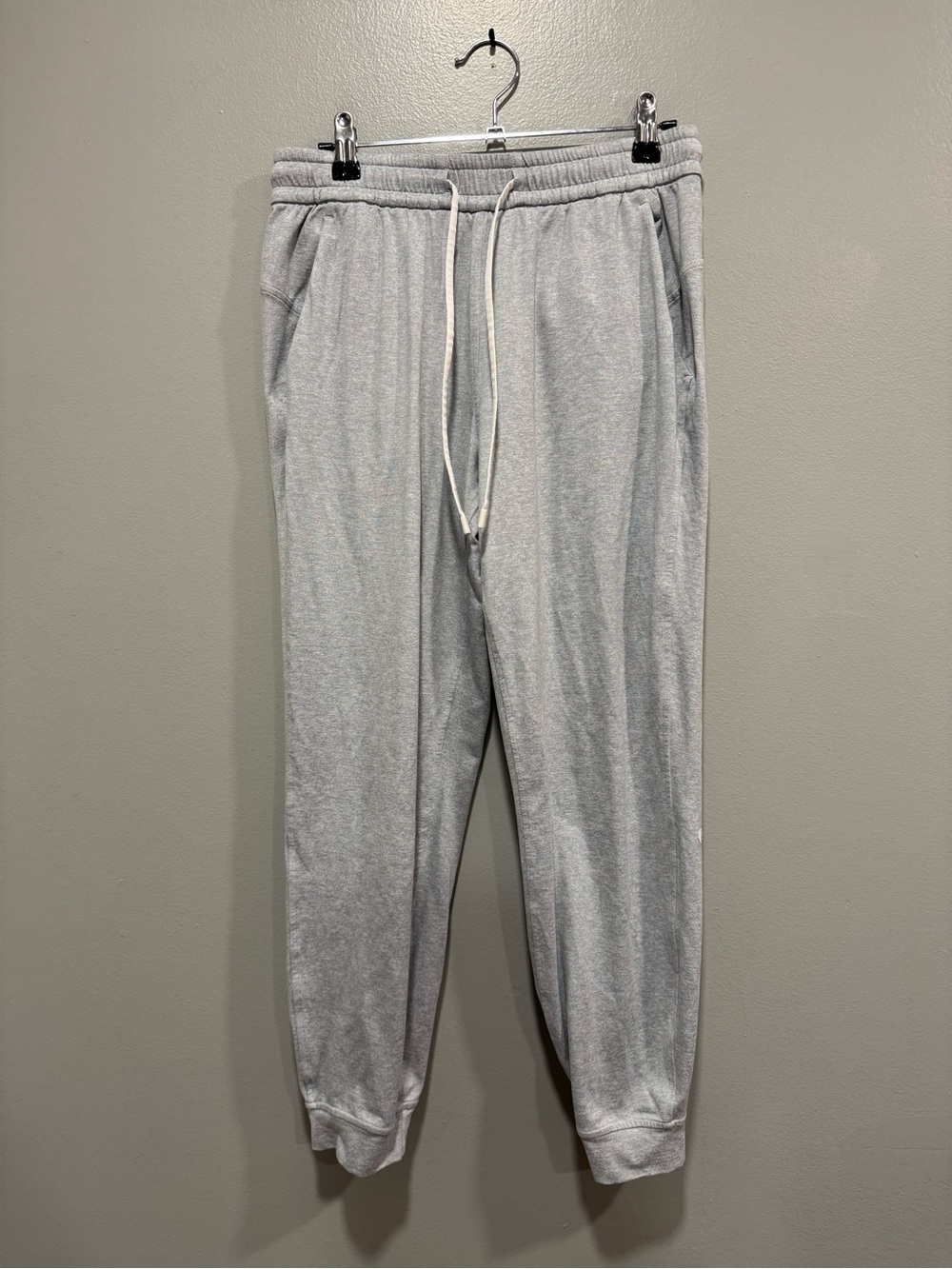 Lululemon Soft Jersey Classic-Fit Mid Rise Jogger Heathered Core Ultra Light Gre